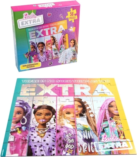 Barbie holografikus puzzle 56 darab