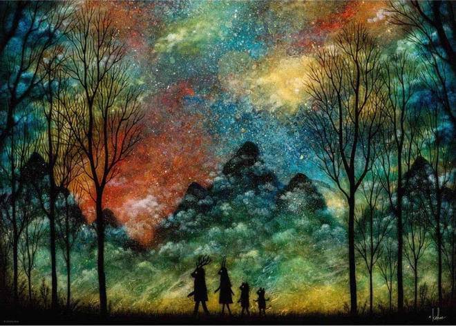 Puzzle 1000 darabos Csodálatos Utazás