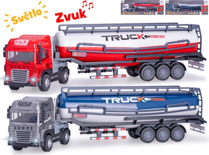Tehetetlenségi tartálykocsi 1:24, 39 cm fénnyel és hanggal