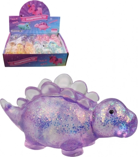 Dinoszaurusz készlet 12 db dobozban 12 cm