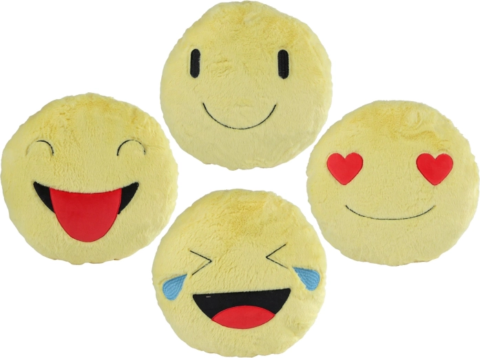 Plüss emoji párna