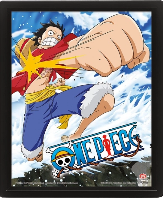 3D kép One Piece Gum Gum Pistol