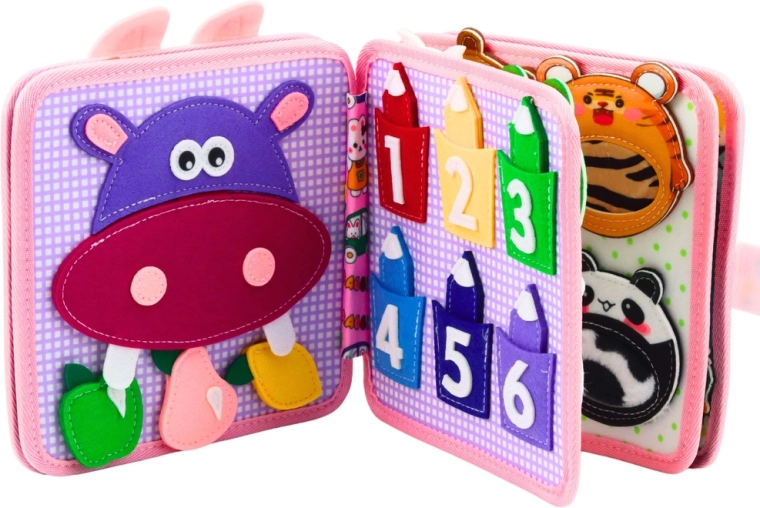 Színek, formák és állatok tanulása