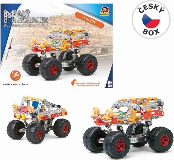 Kis Mechanikus SUV autó építőkészlet