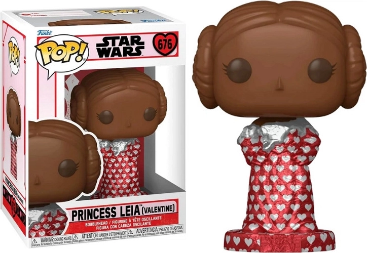 Funko Star Wars csokis Leia figura