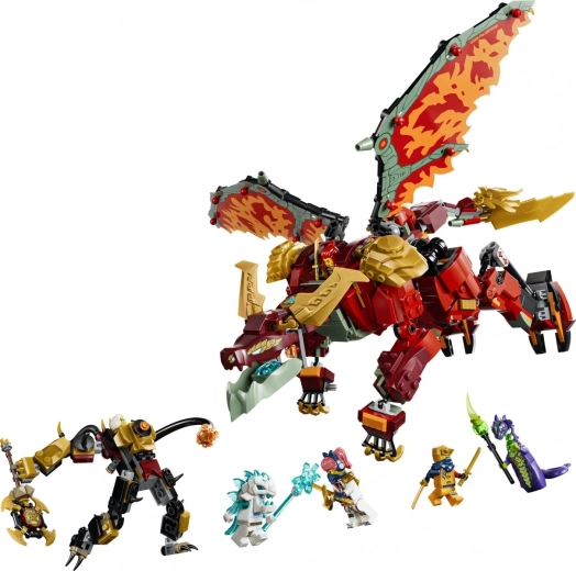 6 minifigura nindzsa csatákhoz