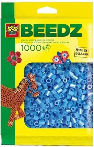 SES Creative vasalható gyöngyök, kék, 1000 db