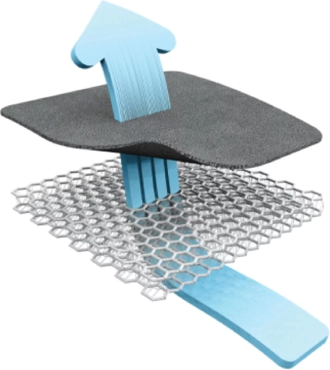 Maximális szellőzés a 3D szerkezetnek köszönhetően