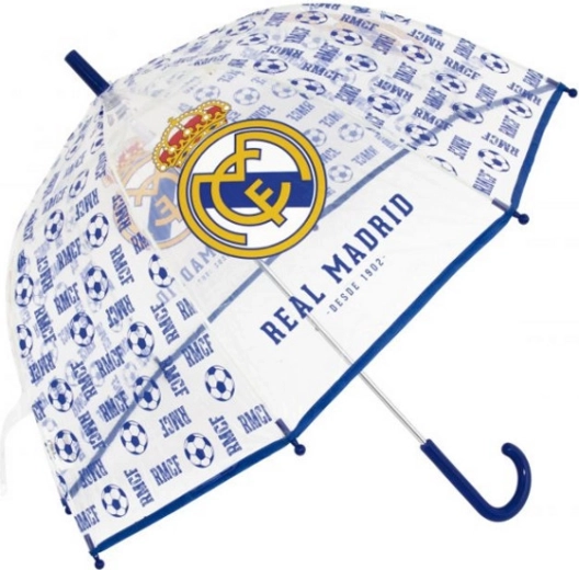 Átlátszó Real Madrid gyerek esernyő