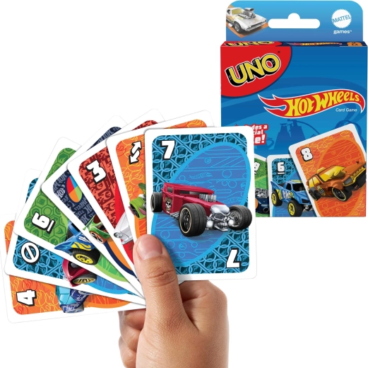 Mattel UNO Hot Wheels különkiadás