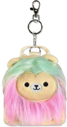 Squishmallows plüss mikrohátizsák és kulcstartó Leonaro oroszlán - 1 db