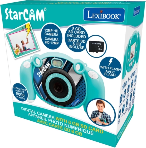 Lexibook HD kamera és fényképezőgép SD-kártyával