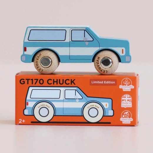 Le Toy Van Chuck fa játékautó