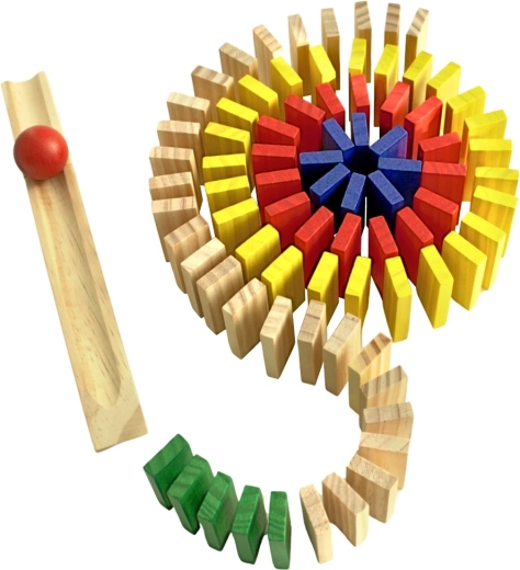 Folyamatos láncreakció rámpával és golyóval