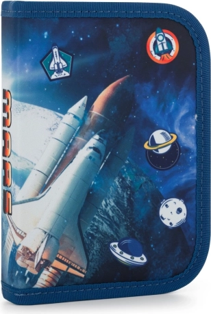 Egyemeletes iskolai tolltartó Space Oxybag