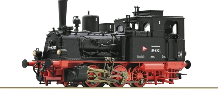 ROCO BR 89.70–75 DR gőzmozdony H0