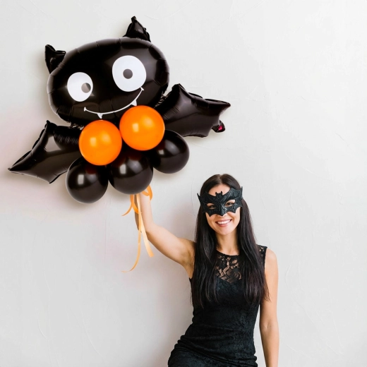 Halloween-i denevéres lufidekoráció