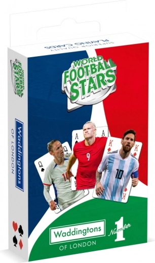 Waddingtons No. 1 World Football Stars játékkártyák