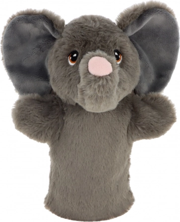 Keel Toys Keeleco Plüss Elefánt Báb Kézre