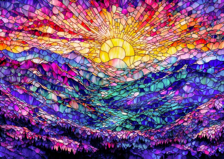 Enjoy Puzzle Újabb gyönyörű napfelkelte 1000 darabos