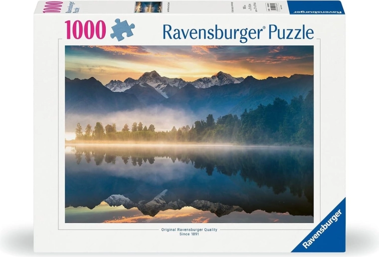 Ravensburger puzzle Lake Matheson, Új-Zéland 1000 darab