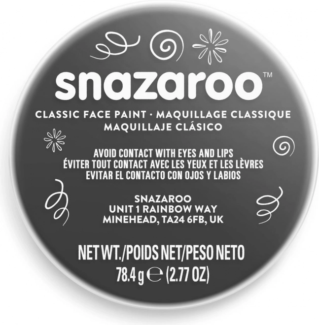 SNAZAROO Arcfesték fekete (Black) 75 ml