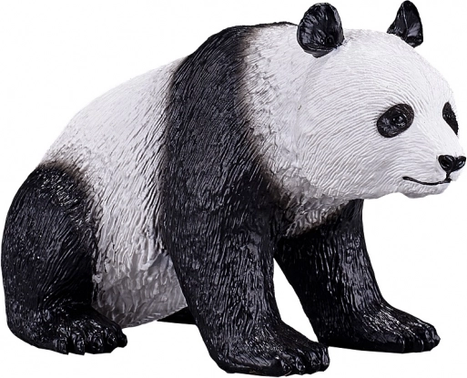 nagy panda figura tartós műanyagból