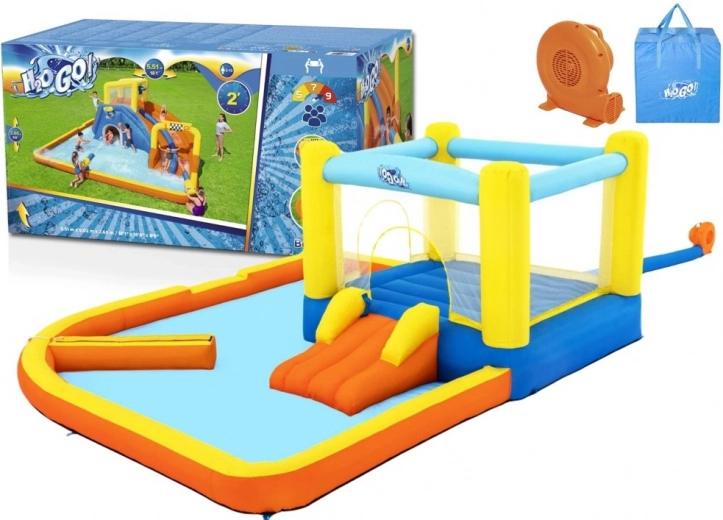 Felfújható vizes csúszda medencével 365 × 340 × 152 cm BESTWAY