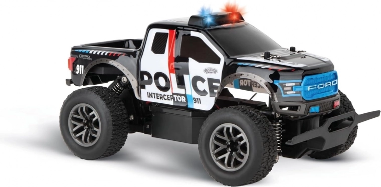 RC autó FORD F-150 Raptor Police 2,4 GHz