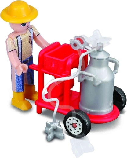 Guruló kocsi fejőberendezéssel