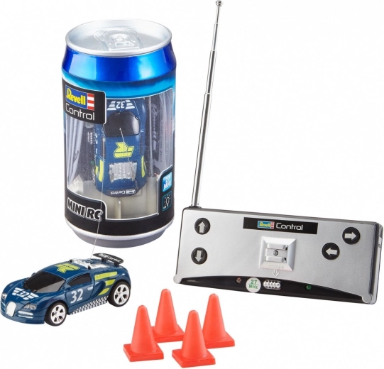 Mini RC versenyautó - kék