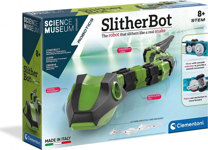 Robotika SlitherBot a Science Museum-tól – robotkígyó
