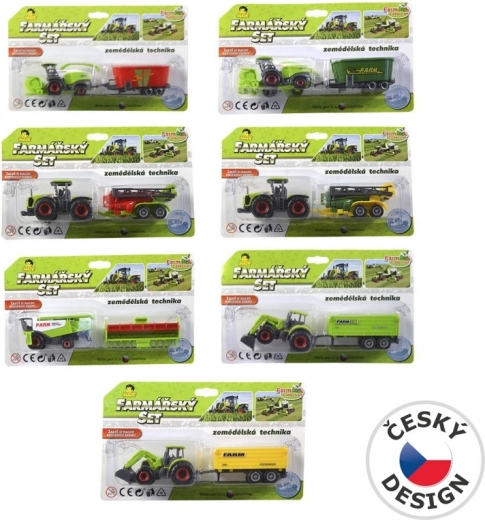 Mezőgazdasági játék kártyán, 18 cm