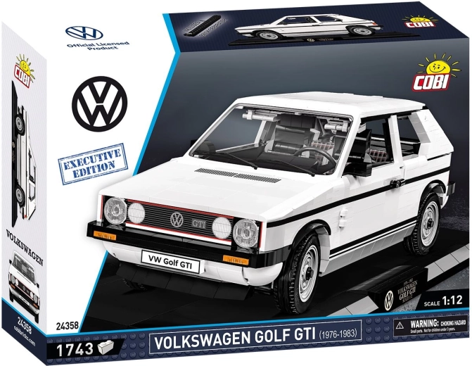 Cobi Volkswagen Golf GTI (1976–1983) executive edition építőkészlet 1:12