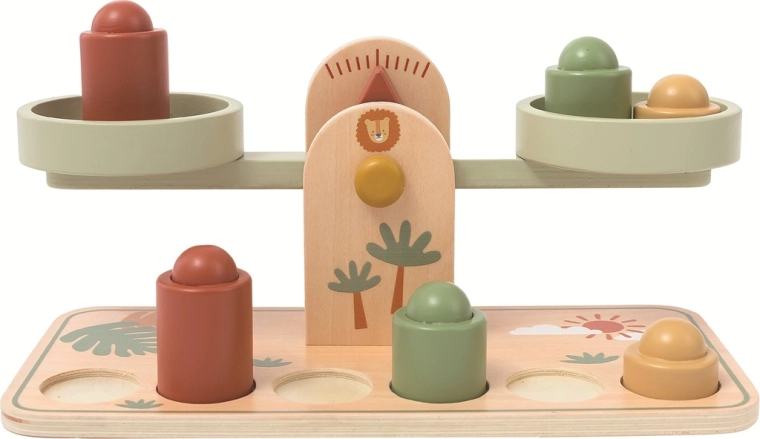 Montessori fa játék