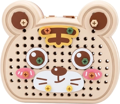 Praktikus mackó alakú kofferdoboz