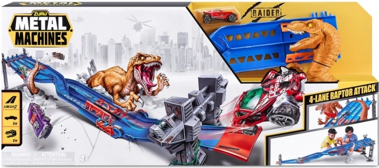 Zuru Metal Machines versenypálya Raptor támadás