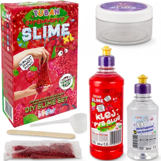 Tuban kreatív szenzoros Slime készlet – Eper XL