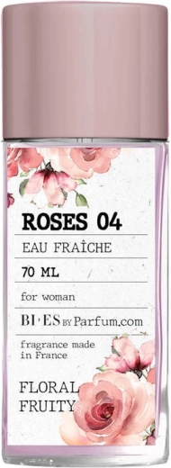BI-ES Roses 04 női frissítő víz üvegben 70 ml