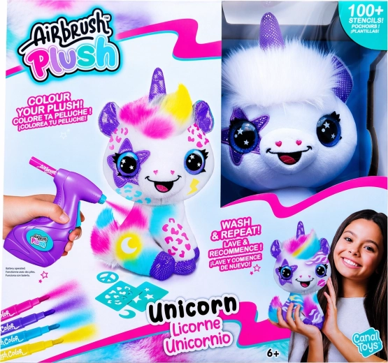 EP Line Airbrush Studio – egyszarvú kreatív készlet festékszóróval
