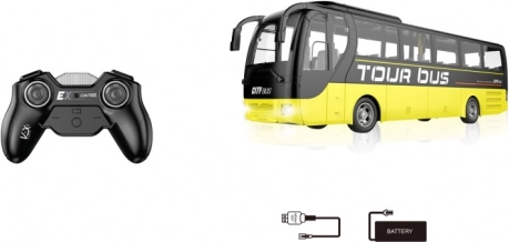 RC busz távirányítással kék