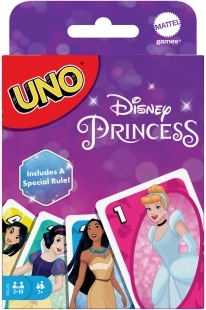 Mattel UNO Disney hercegnők