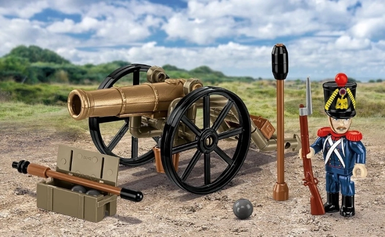 Autentikus Gribeauval-rendszerű ágyú