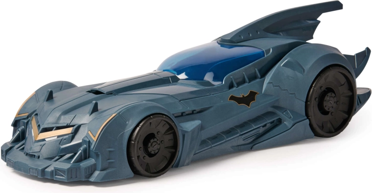 Ikonikus Batmobile szabadon futó kerekekkel