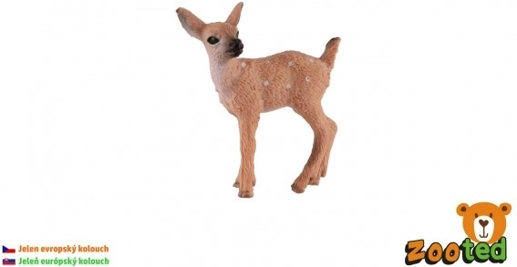 Műanyag szarvasborjú figura