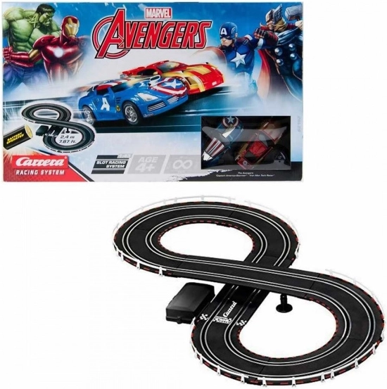 Carrera GO Avengers autóversenypálya, 2,4 m