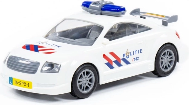 Rendőrautó lendkerekes meghajtással