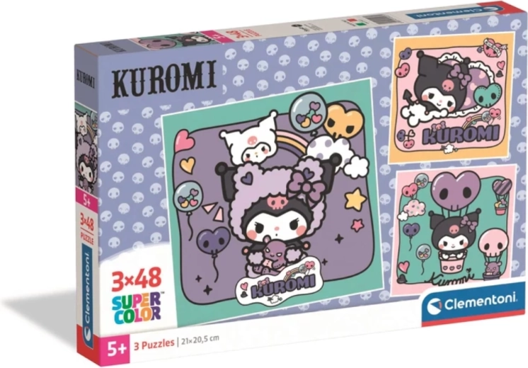 Clementoni Kuromi kirakó 3×48 darab