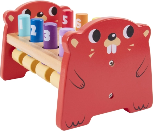Fából készült kalapácsos játék Tooky Toy