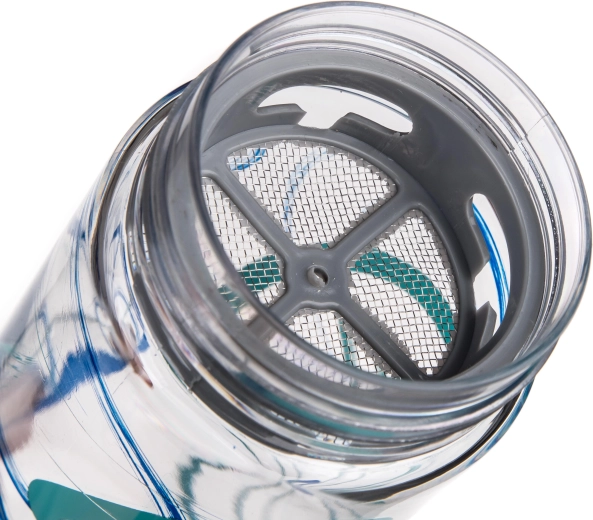 Rozsdamentes szűrő gyümölcshöz, gyógynövényhez és jéghez